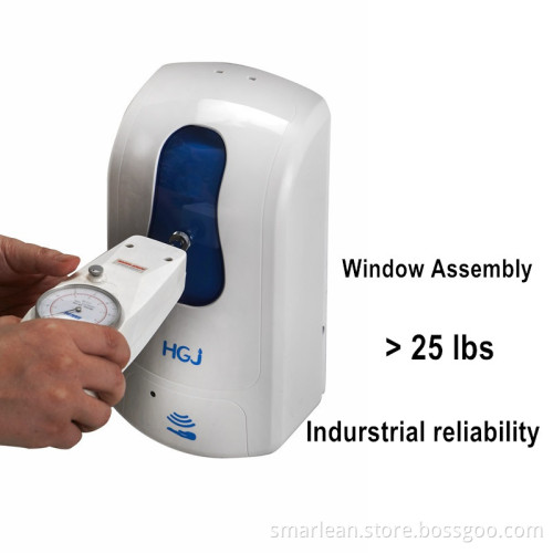 Automatic soap dispenser treatment pump and bottle